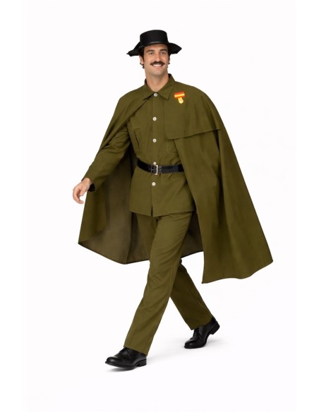 Costume Guardia Civil Taglia L | Costumi per Adulti Il Re del Carnevale